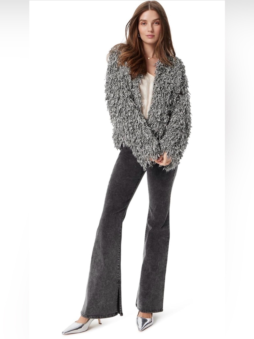 Sam Edelman Baelynn Shag Cardigan